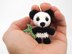 Mini Noso Panda Crochet Pattern