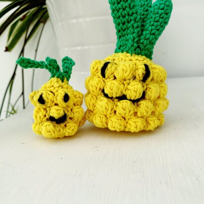 Amigurumi Mummy Pineapple & Baby