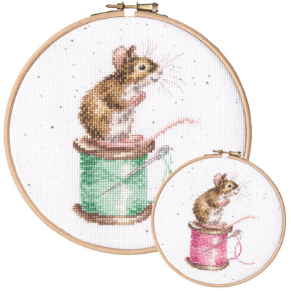 Bothy Threads Sew It Begins Cross Stitch Kit - 15cm circle