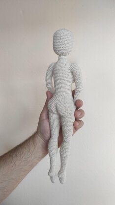 Rotating Head Doll Body Base