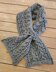 Nature – lacy keyhole neck scarf