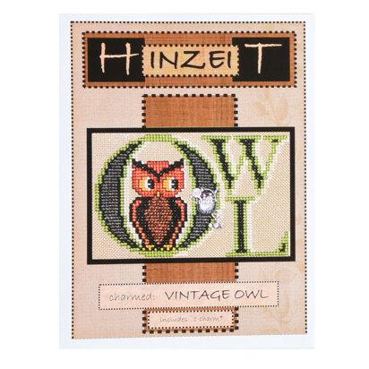Hinzeit Vintage Owl - II Charmed - HZC242 -  Leaflet