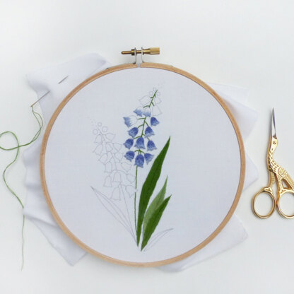 Tamar Bellevalia Printed Embroidery Kit - 6in