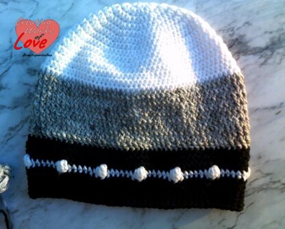 Three Tone Slouch Hat