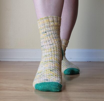 Lemon Twist Socks