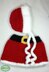 Newborn Mrs. Claus Hat and Skirt