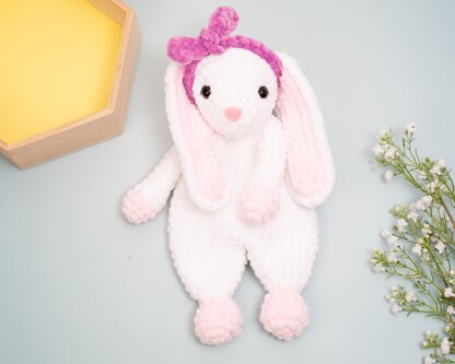 Crochet Bunny Lovey Pattern – Bunny Snuggler Crochet Pattern