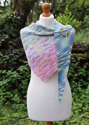 Festival Fade Shawl