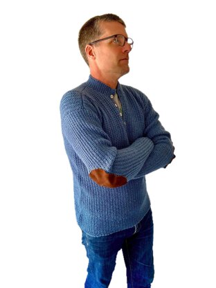 Big Horn Henley Pullover - Men's Sweater