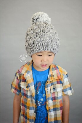 Brady Bobble Slouch Beanie