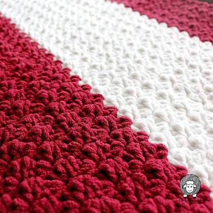 Striped Thicket Stitch Blanket