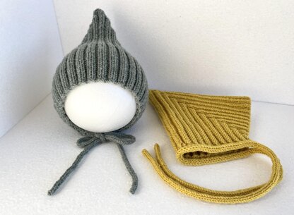 Pixie baby hat, toddler pixie hat, newborn baby hat, knitting pattern