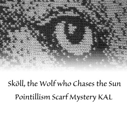 Sköll, the Wolf who chases the Sun Mystery KAL