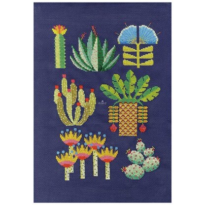 DMC Botanical Desert Cross Stitch Kit