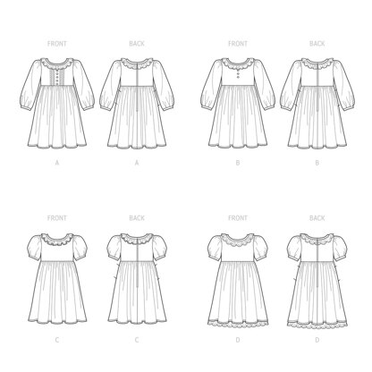 Simplicity Children's Dresses S9503 - Sewing Pattern