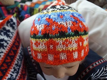 Fire brigade kids beanie