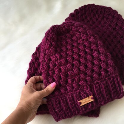 Helix Puff Stitch Beanie