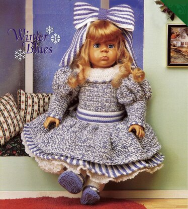 Winter Blues for 18" Dolls