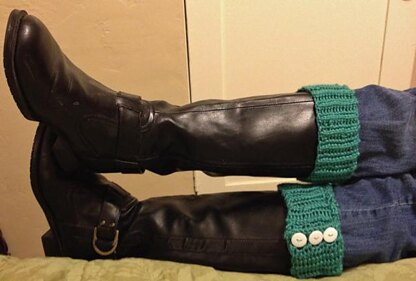 Ribbed Boot Cuffs