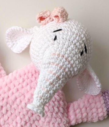 Cuddly Elephant Comforter, Elephant Lovey
