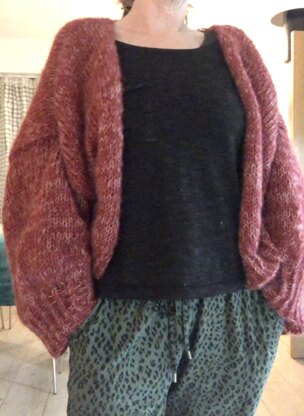 Cloud Cardigan Knit in Yarn and Colors Elegant & Must-Have (Minis) - YAC100091 - Downloadable PDF