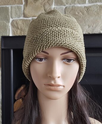 Verity - garter stitch family beanie