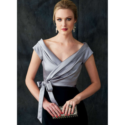 Vogue Misses' Wraps, Shrug, and Scarf V9291 - Paper Pattern, Size S-M-L