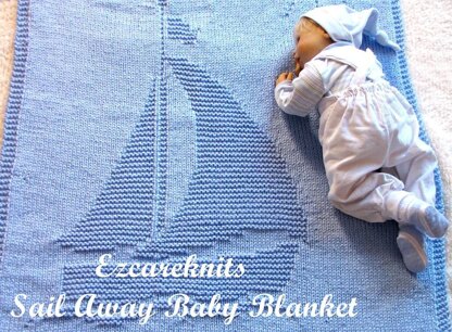 Sail Away Baby Blanket