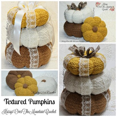 Textured Pumpkins