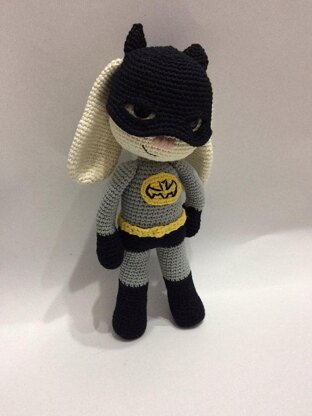Bat Hero Bunny Amigurumi