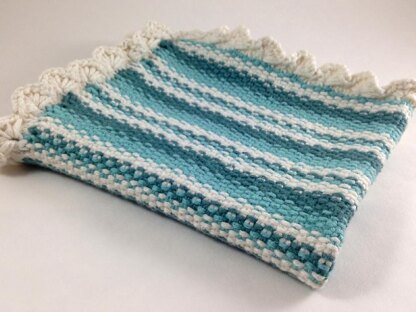 Scalloped Edge Dish Cloth