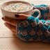 Winter Waves Fingerless Gloves