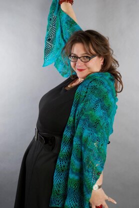 Lady Heather 7-Way Wear Shawl