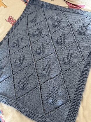 Diamond Bunny Blanket