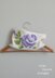 Cotton Rose Bloom Cowl (8" x 24" circumference) (tunisian005)