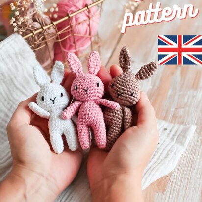 Crochet pattern Poutou the tiny bunny