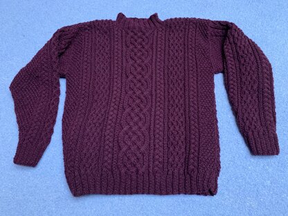 Aran jumper