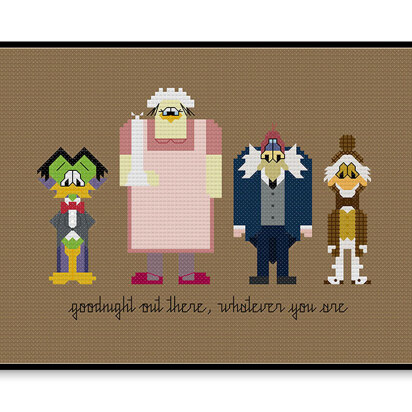 Count Duckula - PDF Cross Stitch Pattern