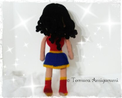 Doll WONDER WOMAN crochet pattern