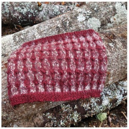 Frosted Merlot Cowl