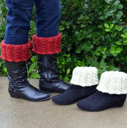 Cabled Boot Toppers