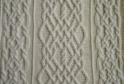 Whistler's Cabled Shawl