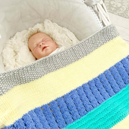 Baby Blanket Knitting Pattern #704