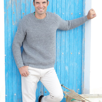 Man's Sweater in Sirdar Click DK - 9765 - Downloadable PDF