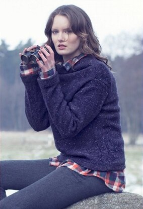 Ladies' Pullover in Austermann Irish Tweed - 132042