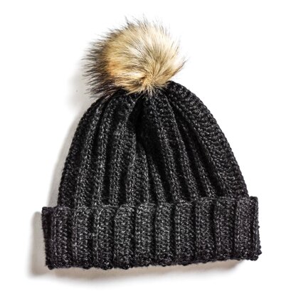 "Looks like knit" hat