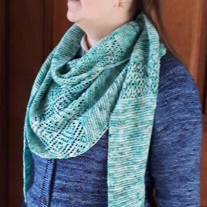 Les soirs bleus - knitting pattern