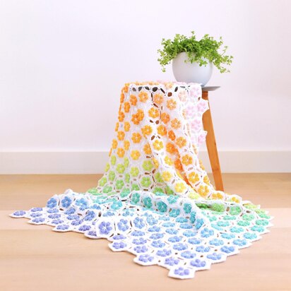 Flower Shower Blanket