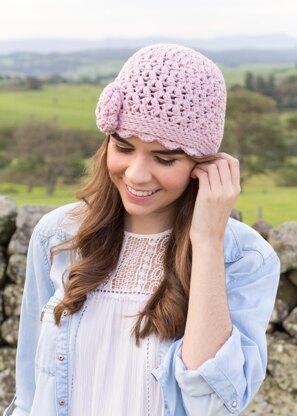 Lilac & Lace Cloche Hat