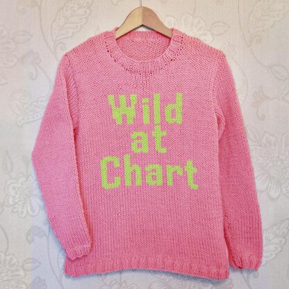 Intarsia - Wild At Chart Chart - Adults Sweater